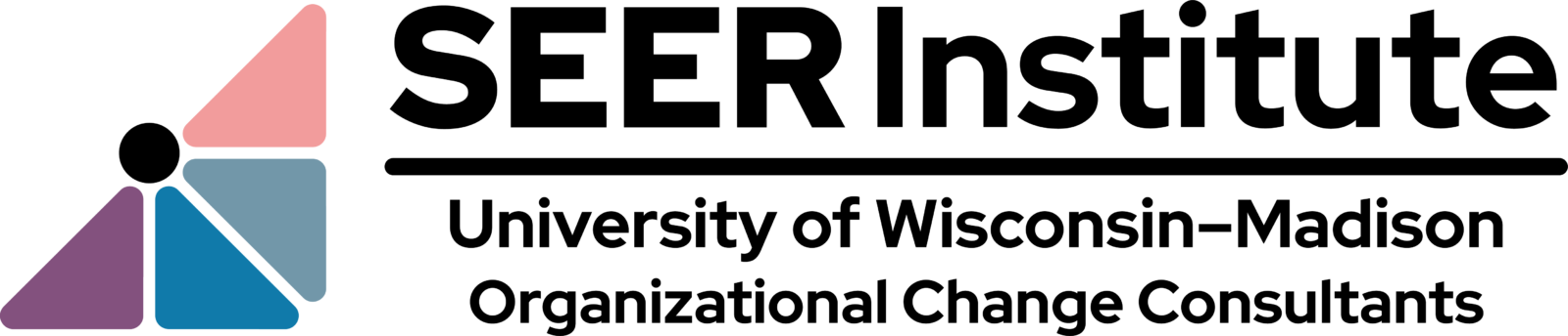 SEER Institute logo. University of Wisconsin-Madison. Organizational Change Consultants.